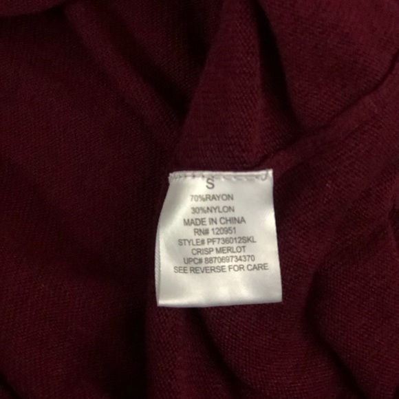 Pink Republic Cold Shoulder Braid Sleeve Sweater - Picture 4 of 5